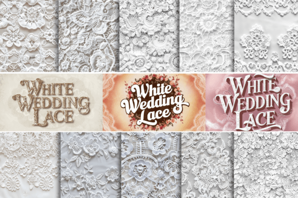 Download White Wedding Lace - Premium Resources
